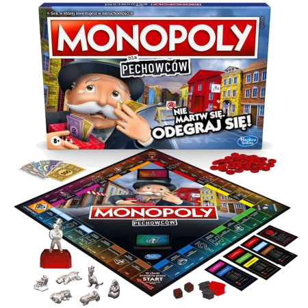 Gra Monopoly dla Pechowców Polska E9972 Hasbro